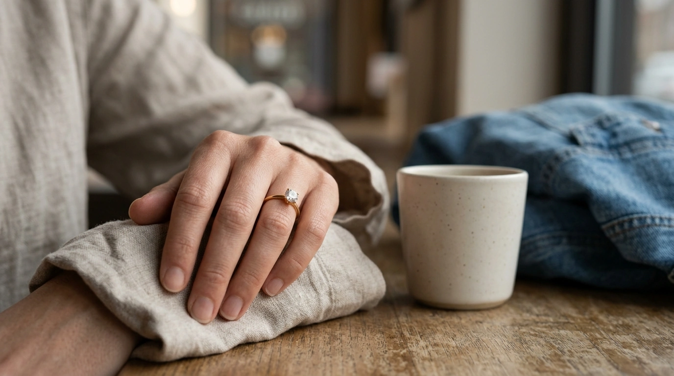 White Cubic Zirconia Ring: Everyday Style & Easy Shine