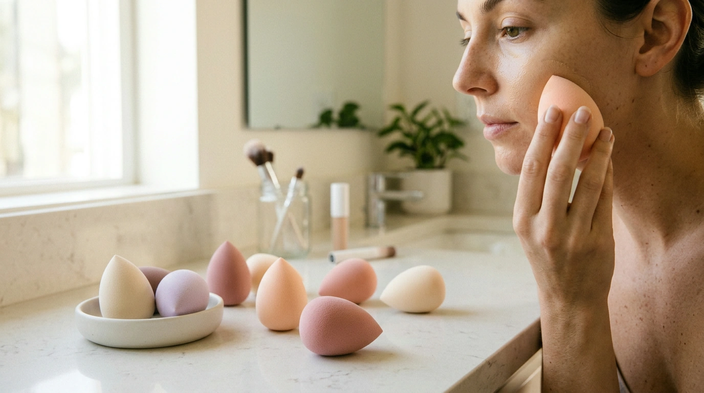 10 Teardrop Makeup Sponges for Fast, Even Blending