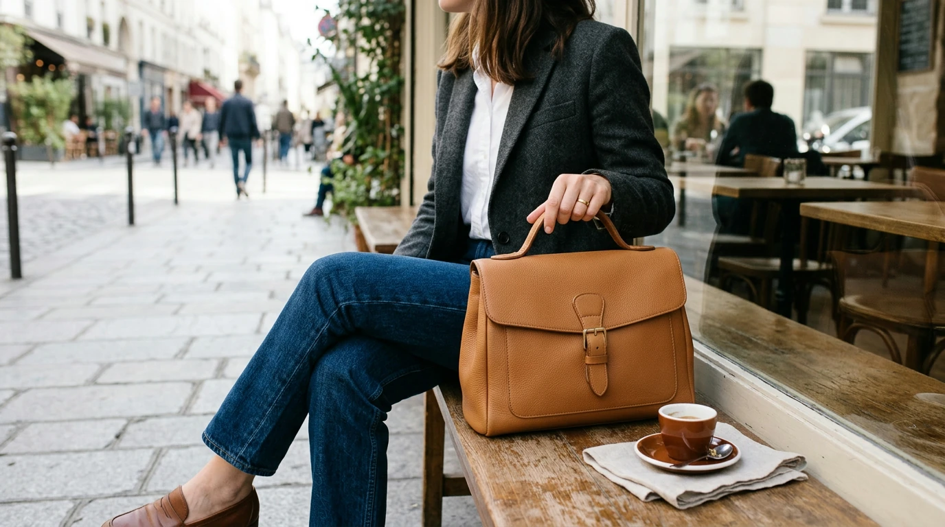 Medium Mousse Bag: A Polished Everyday Handbag